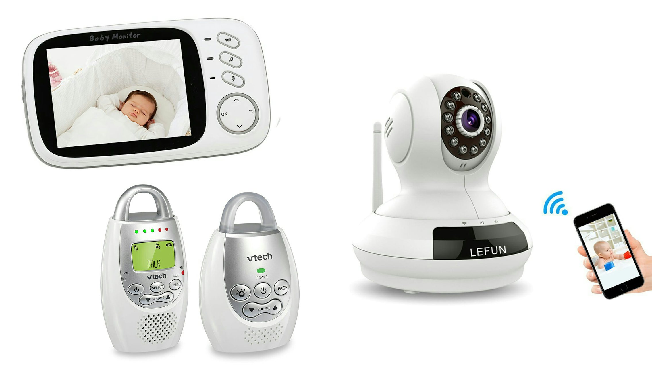 Get a great baby monitor for $100 or less with these picks