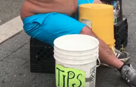 t-rex bucket drum shorts