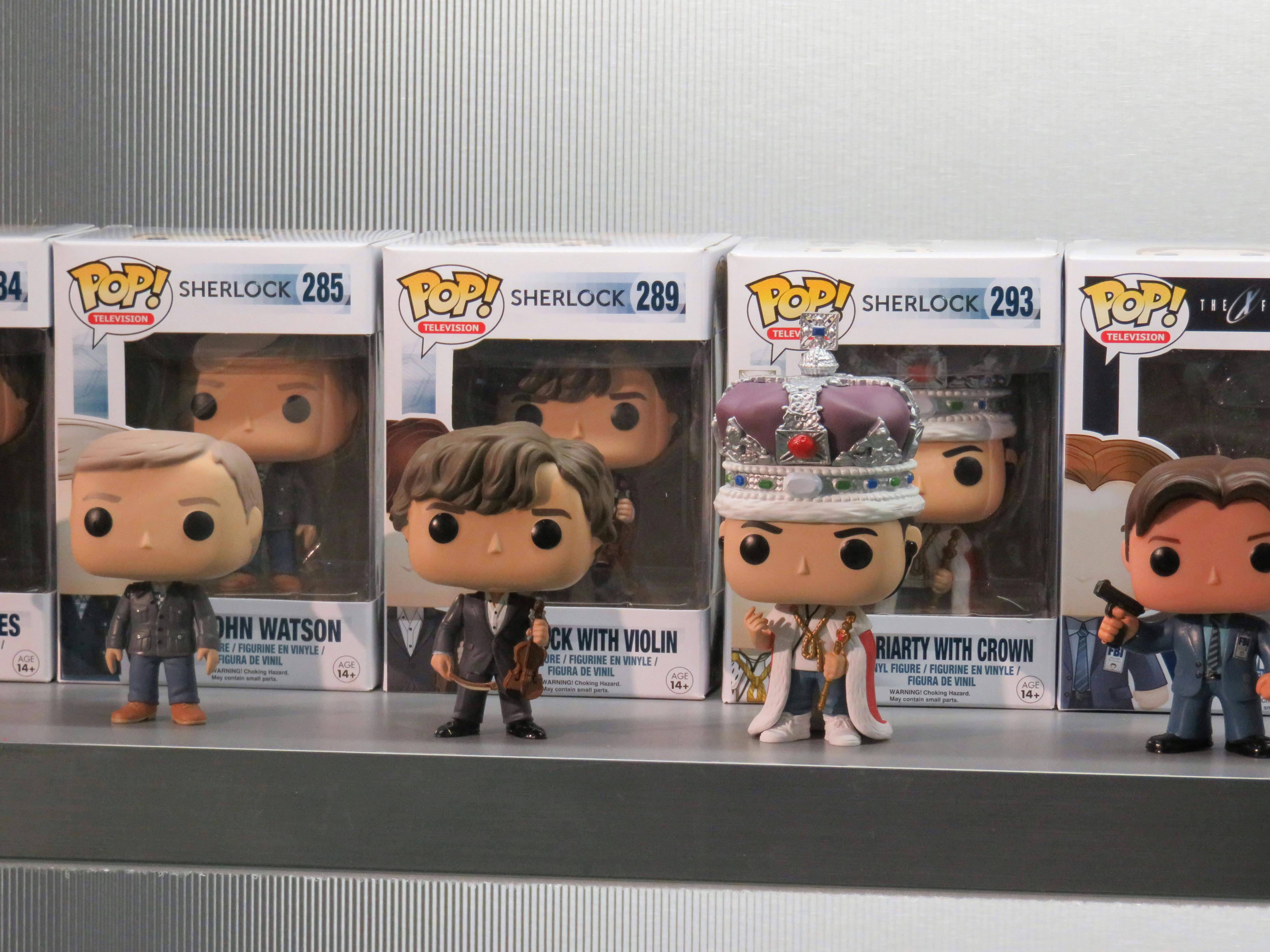 Funko 'Sherlock' line includes a new Moriarty with crown